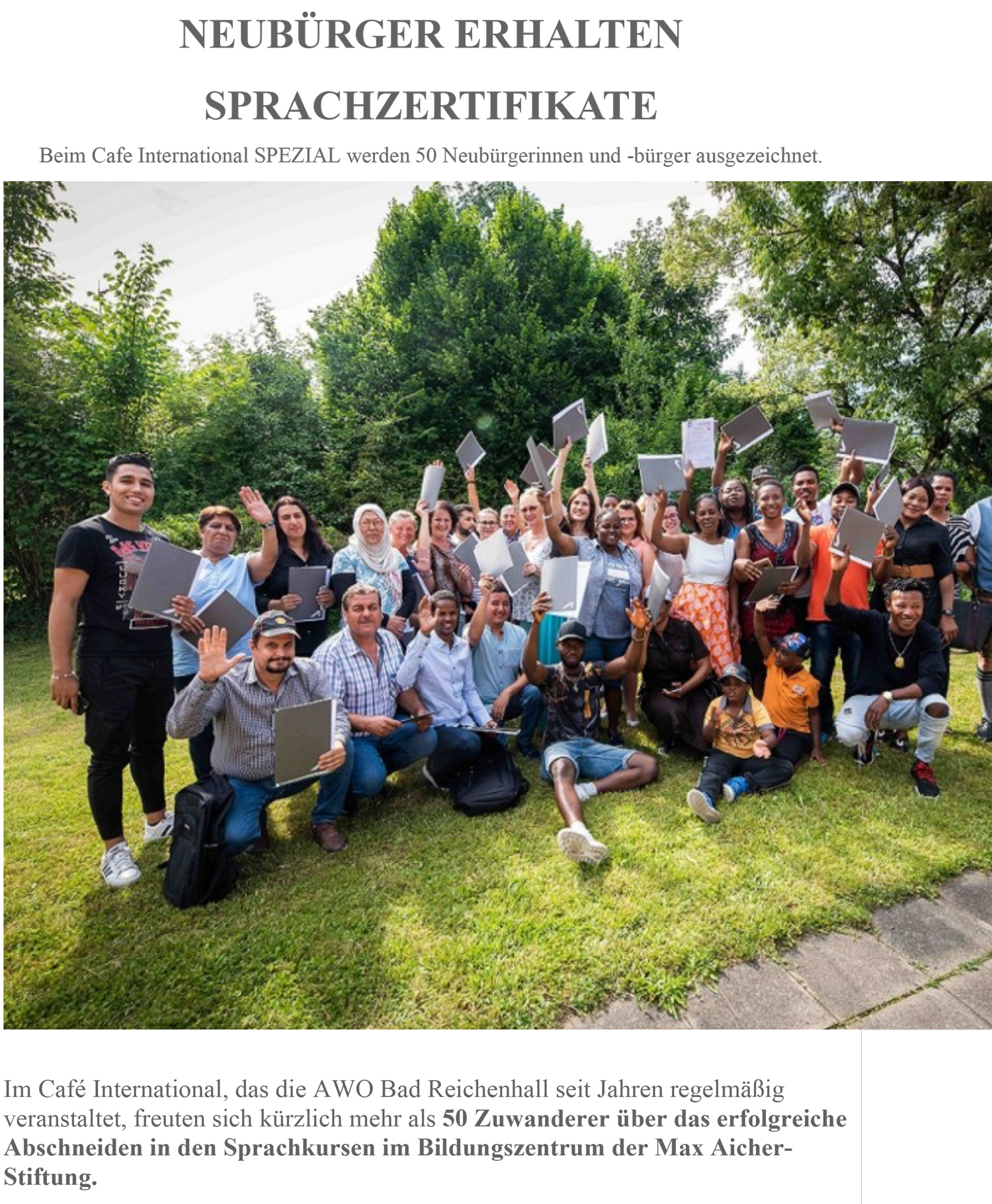 2019-07-08_Facebook_Neubuerger-erhalten-Sprachzertifikate